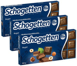 Schogetten Nougat chokladkaka 100g, individuellt portionerad. En fröjd. Bit för bit.