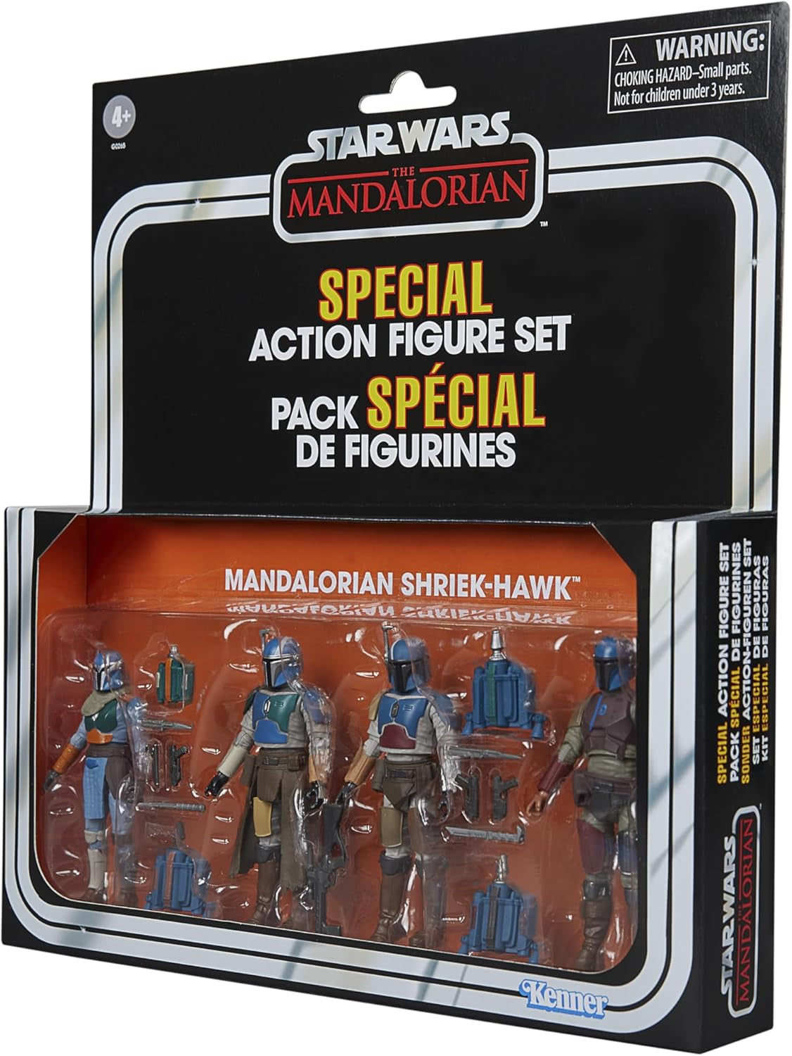 Star Wars Vintage Collection Mandalorian Shriek-Hawk, 4-pack Mandalorian, skala 9,5 cm Actionfigurer Naty Shop