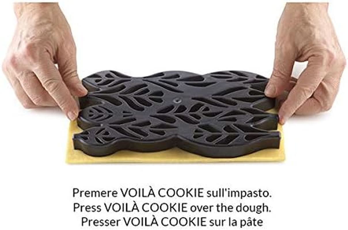 Silikomart, Voila Cookie Leaves, 240 mm X 150 mm, höjd 20 mm Kitchen Naty Shop