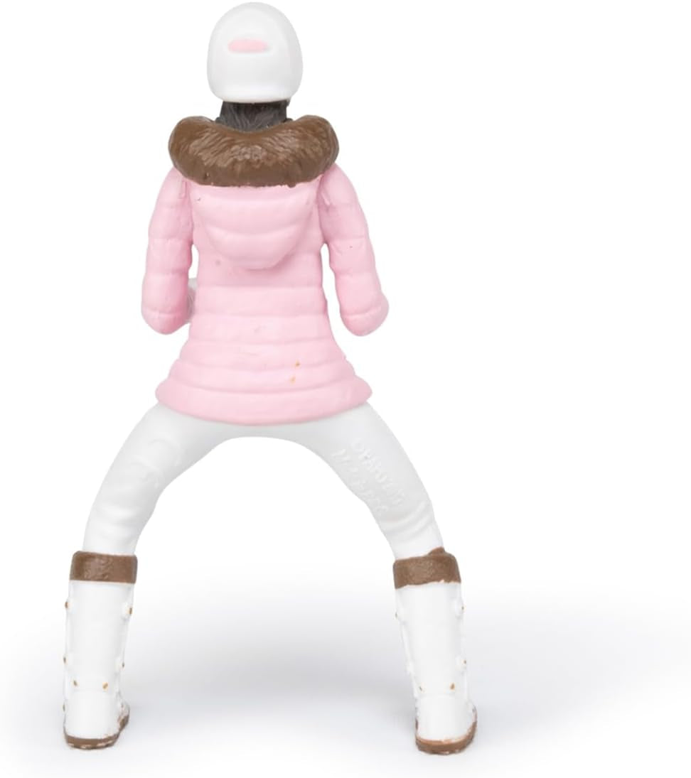 PAPO - Hästfigur - Rider Fashion Winter, passion för ridning, leksak för barn från 3 år. Naty Shop actionfigurer