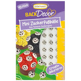 Günthart Backdecor 12 Sockerfotbollsspelare och fotbollar, 21 gram Naty Shop Sockerfotbollar