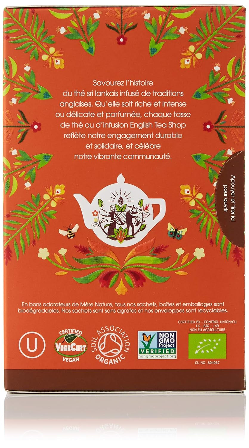 ETS - Chai Black Tea, Naturland BIO, 20 tepåsar (paket med 2)