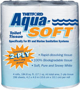 03300 Aqua-Soft toalettpapper, 2 lager, 4 rullar