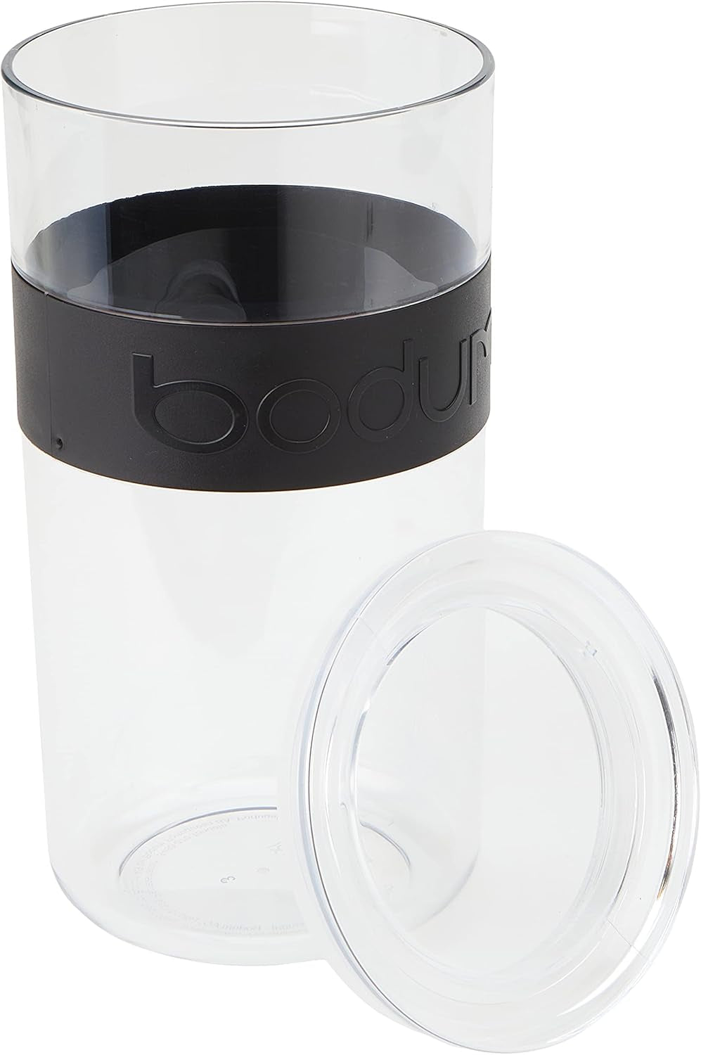 BODUM PRESSO förvaringsburkar, plast, svarta, 4 x 0,25 l, 3 x 0,6 l, 3 x 1 l, 2 x 2 l Matförvaringslådor Naty Shop