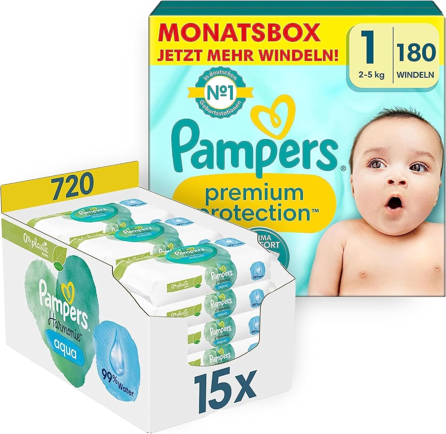 Premium Protection Starter Pack 1 och Aqua våtservetter
