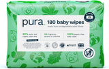Miljövänliga engångsservetter för känslig babyhud 70 våtservetter (1 förpackning) 99 % vatten 100 % plastfri för känslig hud Eksembenägen nyfödd biologiskt nedbrytbar vegan
