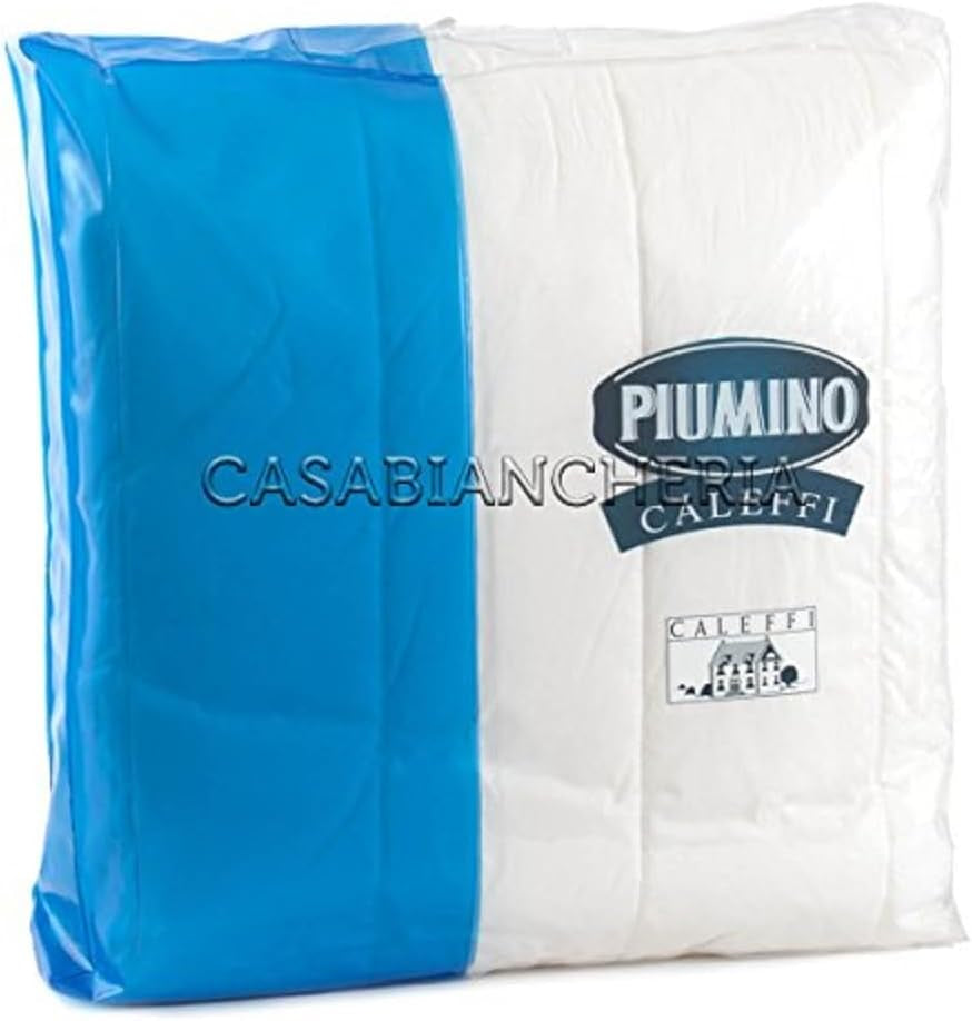 Caleffi Dormissimi Four Seasons täcke, polyester, solida färger, dubbelsäng täcken och täcken Naty Shop
