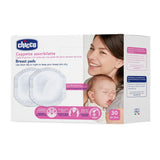 Chicco Acterielle Natural Feeling amningsskydd, 30 st Mat- och amningstillbehör Bebe Naty Shop