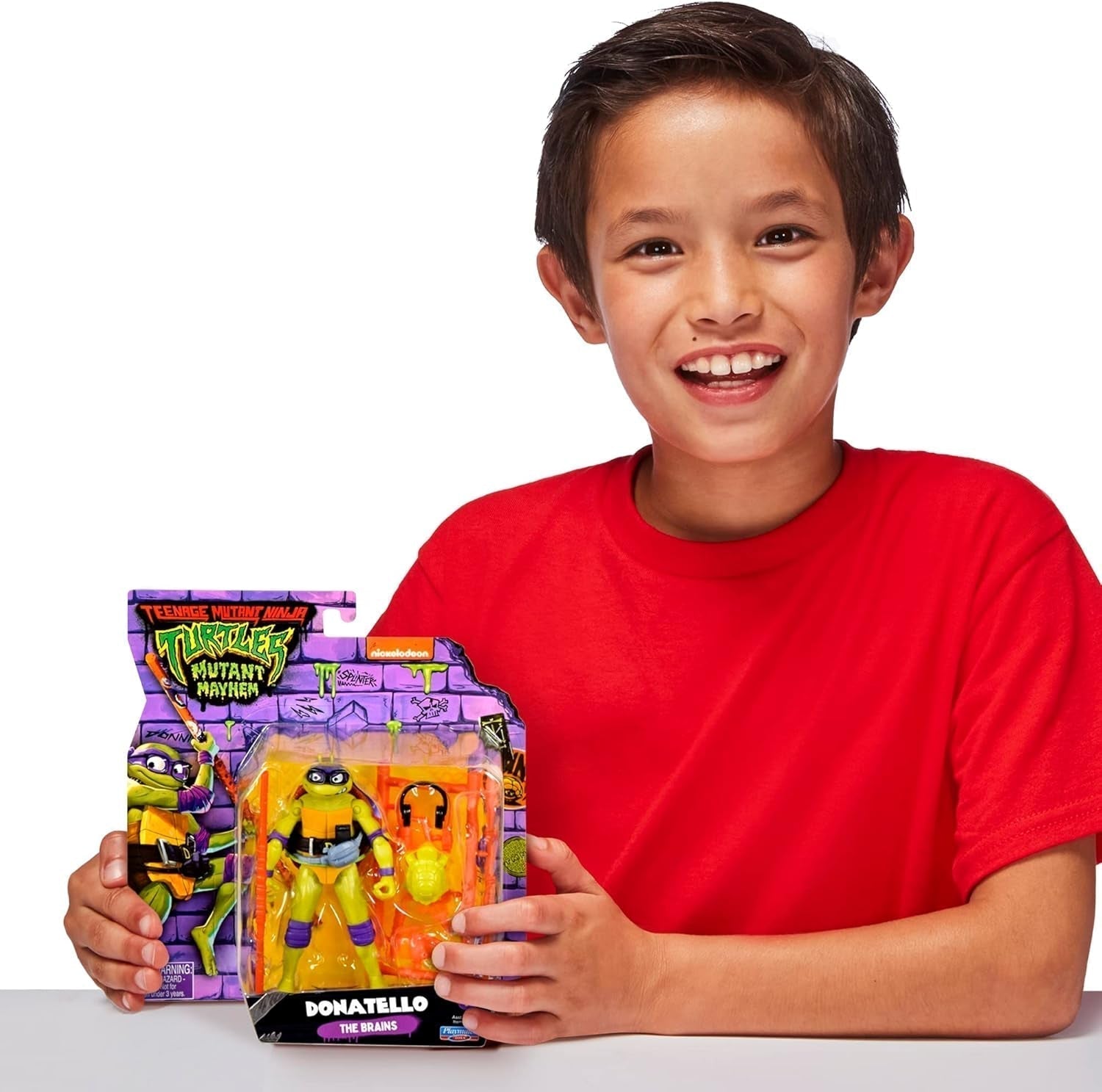 TEENAGE MUTANT NINJA Turtles - Donatello Basfigur Actionfigurer Naty Shop