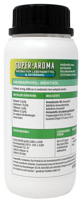 Mentolkoncentrat 280 ml Arome Naty Shop