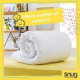 Just Right Snug Duvet, 10,5 tog, hålfiber, vit, dubbelsäng Täcken och täcken Naty Shop