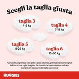 Huggies Ultra Comfort blöjor, storlek 3 (4-9 kg), Disney design, 168 st