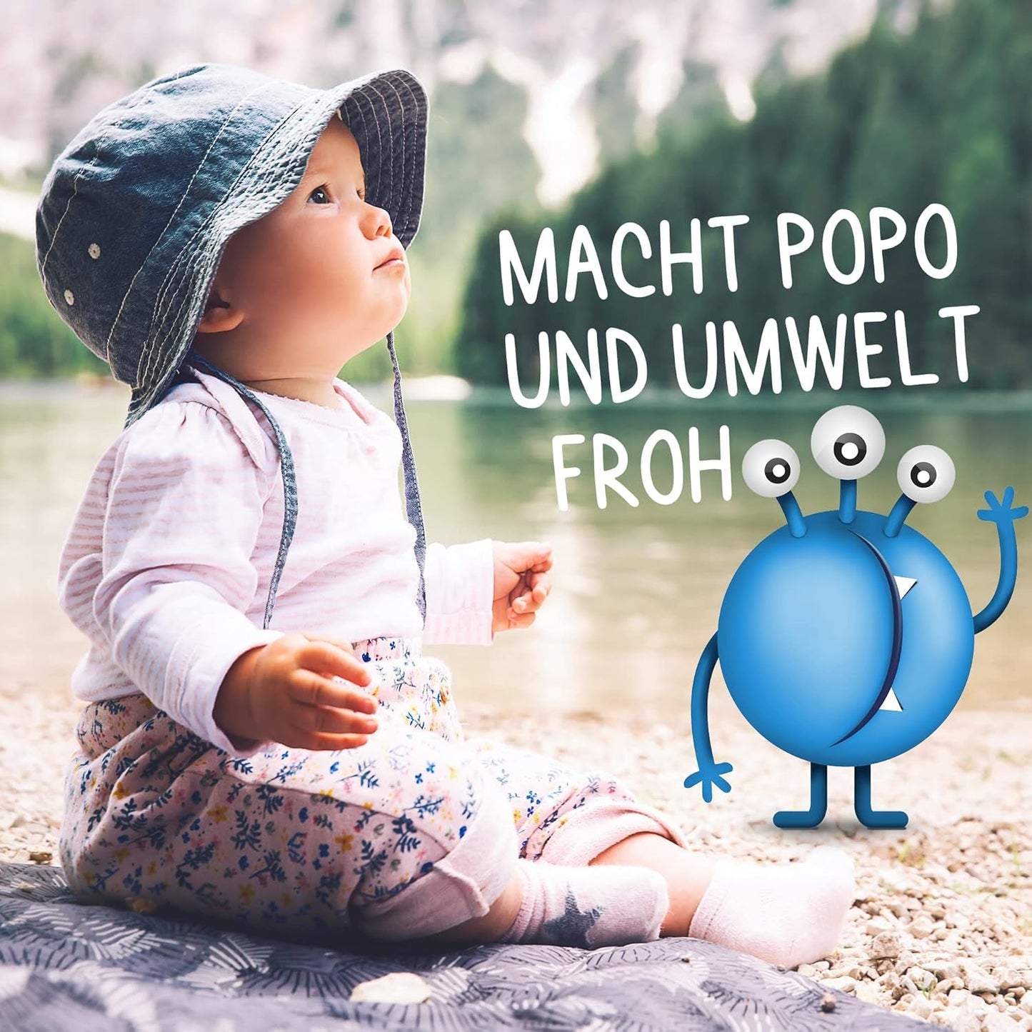 PopoLino Baby mjukt bottenskum istället för våta babyservetter. Veganskt och naturligt kosmetiskt rengöringsskum! Bottenskum med aloe vera, trollhassel, bergamott och vitamin E. Gör bottnar och miljön glad.