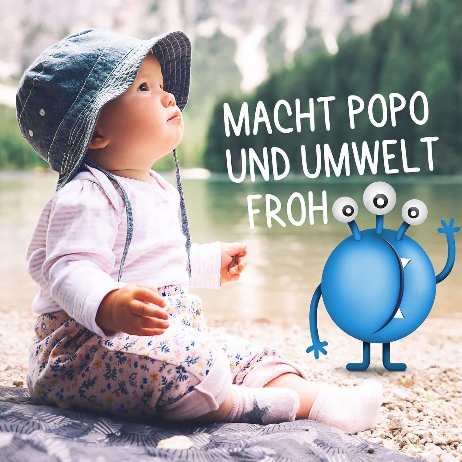 PopoLino Baby mjukt bottenskum istället för våta babyservetter. Veganskt och naturligt kosmetiskt rengöringsskum! Bottenskum med aloe vera, trollhassel, bergamott och vitamin E. Gör bottnar och miljön glad.