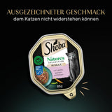 SHEBA Wet Cat Food, Nature's Collection i laxsås, 2 x 11 x 85g
