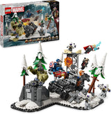 LEGO Marvel Avengers Assemble: Age of Ultron Bygg- och lekset med 8 Thor, Hulk och Iron Man superhjälteminifigurer Byggleksak för pojkar och flickor Äventyrsset 76291 Byggset Besuche den LEGO-Store Standardtitel