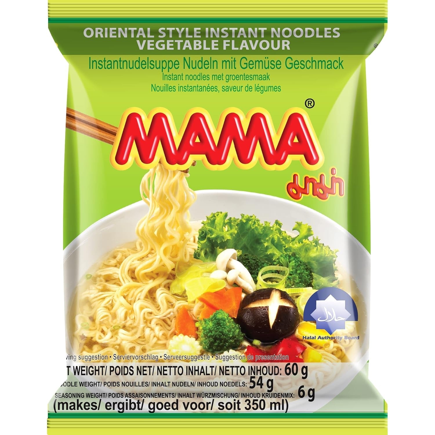 MAMA - Snabbnudlar med grönsaker - (1 x 60g)