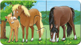 Ravensburger Pussel för barn - 05072 Husdjursfamiljer - Mitt första 9X2-pussel - Pussel för 2-åringar Pussel Naty Shop