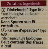 Ekologisk dinkelspaghetti, 500g