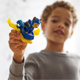 PAW PATROL Chase Action Pup Mini Räddningsflygplan Lekset med hopfällbara vingar Leksak för barn 3 år gamla actionfigurer Naty Shop