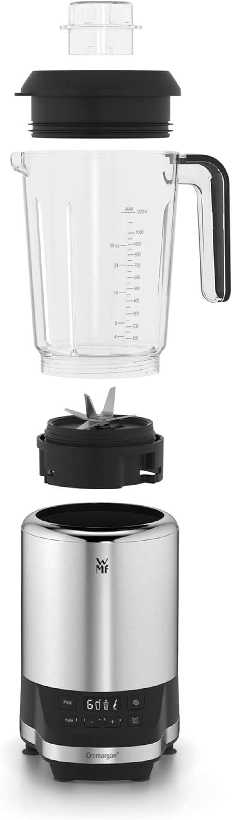 WMF Kult Pro Multifunktionsmixer Hochleistungsmixer, 30 000 U/Min, Smoothie Maker, Standmixer, Ice-Crush Funktion, 4 Mixbehälter Inkl. Togo-Verschluss Kitchen Naty Shop
