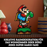 LEGO Super Mario World: Mario & Yoshi Nintendo Samlarset, Pixelfigurer, Modellbygge & Display, Heminredning & Samlarföremål, Modellkit & Present för vuxna fans 71438 Byggset Besuche den LEGO-Store