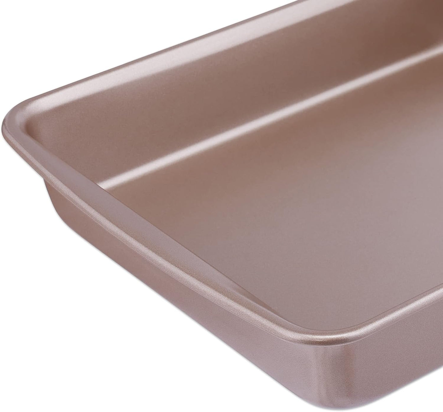 Relaxdays bakplåt, non-stick, 4 liter, kolstål, bruna Formar och bakplåtar Naty Shop