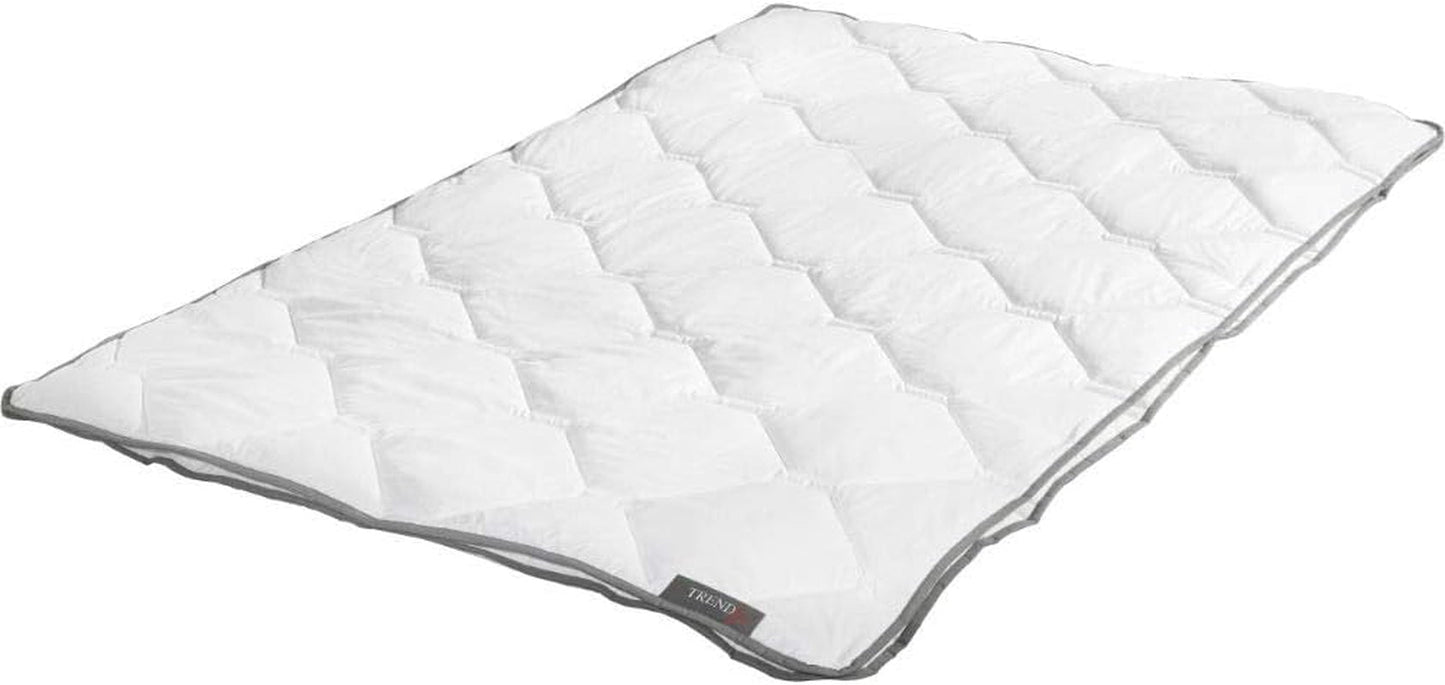 Badenia Trendline Micro Kokbeständig, lättviktstäcke för sommaren, maskintvättbar upp till 95 grader, 135 X 200 cm, Oeko-Tex-certifierad, tillverkad i Tyskland Täcken och täcken Naty Shop 155 X 220 4-säsongs täcke