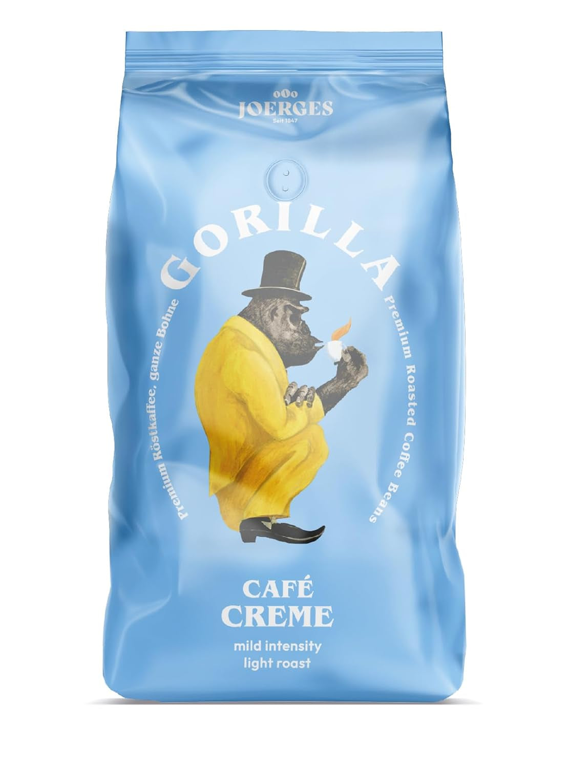 Gorilla Café Creme, 1 kg (förpackning med 2)