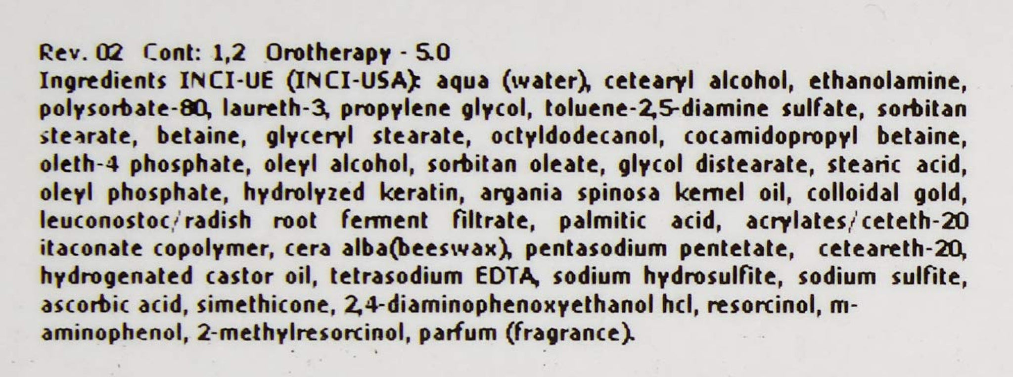 Fanola Oro Therapy Color Keratin 5.0 100ml Hårfärgning Naty Shop