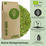 Mate teprovningsset ● 4 sorters ekologiskt Mate-te ● 100 g vardera Erva Mate + Yerba Mate + Green Mate-te + Rostat Mate-te
