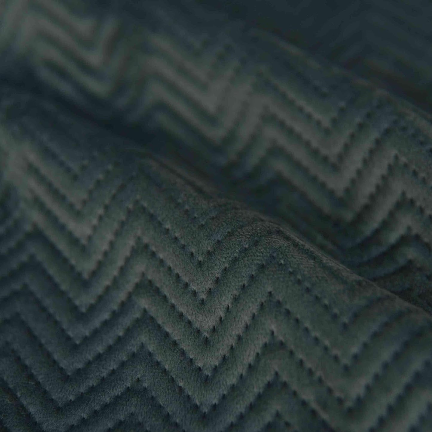Gardinlåda Kudde Prydnadskudde Lxb 45X45 Cm Grön Jacquard "Greta" Med Fiskbensdesign Lättskött Dragkedja Mjuk fyllning 320G - Olika färger, 2023510 Resekuddar Naty Shop