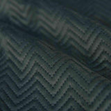 Gardinlåda Kudde Prydnadskudde Lxb 45X45 Cm Grön Jacquard "Greta" Med Fiskbensdesign Lättskött Dragkedja Mjuk fyllning 320G - Olika färger, 2023510 Resekuddar Naty Shop