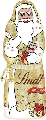 Lindt Santa Glamour, mjölkchoklad, ny design, 1 förpackning (18 x 125 g)
