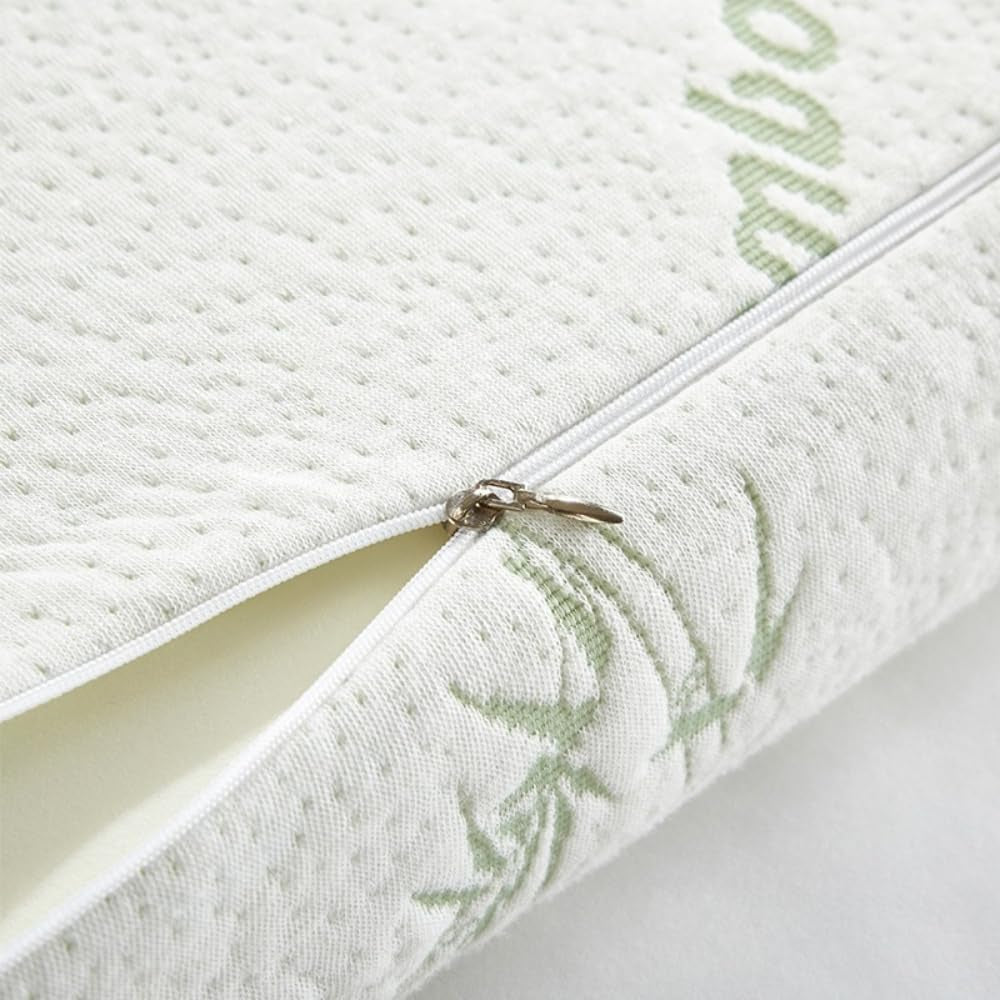 Ortopedisk Memory Foam Nackstödskudde - Ergonomisk kudde, Antisnarkningskudde för sido-, mage- och ryggslipare, kudde, 60 cm x 40 cm x 12 cm cervikala ortopediska kuddar Naty Shop