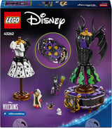 LEGO Ç€ Disney Villains The Dresses Of Maleficent And Cruella De Vil - Leksak för pojkar och flickor från 9 år - Inkl. 2 minidockor och 2 djurfigurer - Födelsedagspresent till fans 43262 Byggset Besuche den LEGO-Store