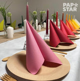 Papstar, 50 servetter "ROYAL Collection" 1/4-faldig 40 Cm X 40 Cm orange, #82219