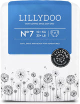 LILLYDOO Babyblöjor Hudvänliga - Storlek 3 (6-10 kg), 29 delar, tillförlitligt läckskydd, mjuk, parfymfri och lotionfri för känslig hud, dermatologiskt testad