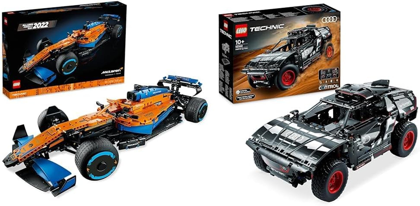 Lego Technic Mclaren Formel 1 racingbil - Vuxen F1-modell med V6-motor och styrning - Present till motorsportfans och samlare - 42141 Byggset Besuche den LEGO-Store Technic Audi Rs Q E-Tron Pack