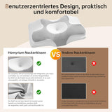Homyrium Ergonomisk nackkudde Ortopedisk kudde Memory Foam Nackstödskudde Anti Snarkning Kudde Side Sleeper Rygg Magkudde Grå Cervikal Ortopediska Kuddar Naty Shop