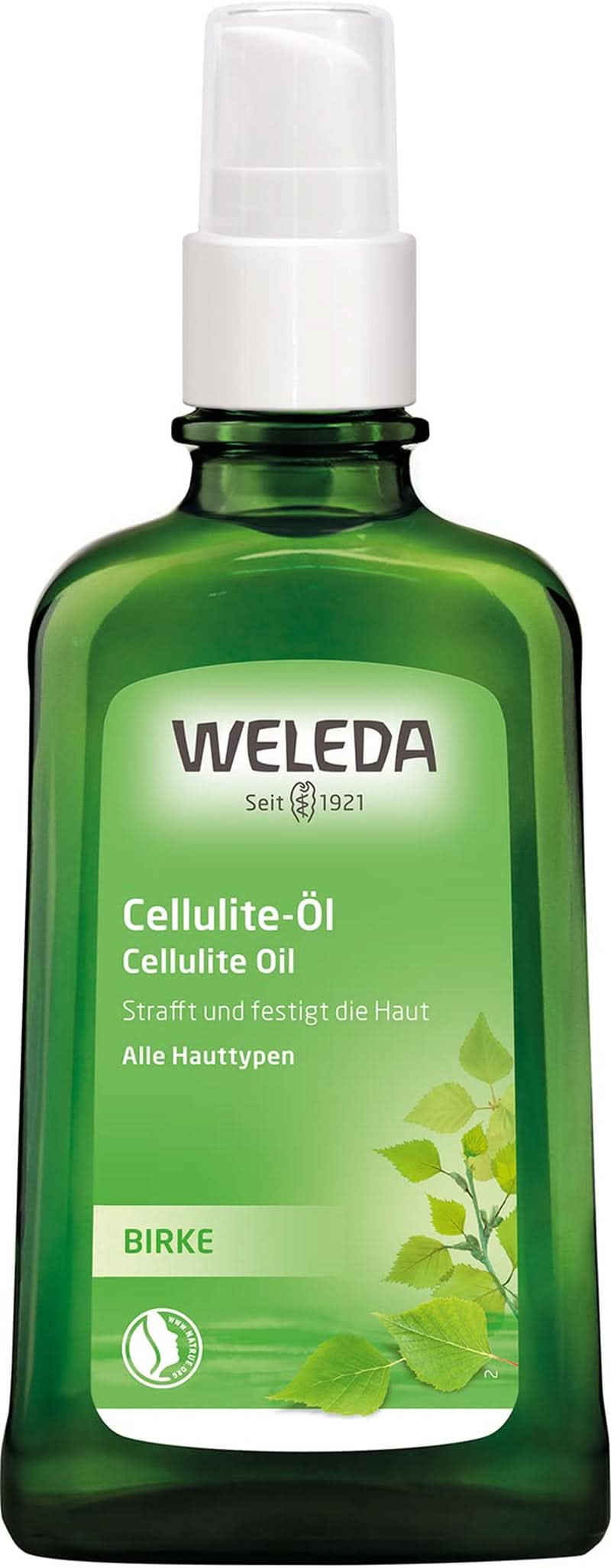 WELEDA Bio, Kroppsolja med jojobaolja, stärker huden och aktiverar hudens ämnesomsättning, 100 ml Dusch och bad Naty Shop