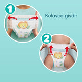 Pampers blöjor (gammal version), nattbyxor, storlek 5, 22 stycken, 12 kg-17 kg