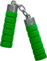 Nästa Ninja Nunchaku, ljud, handtag inlindat i mjukt material, 13cm, rollspel, från 3 år, grön Actionfigurer Naty Shop