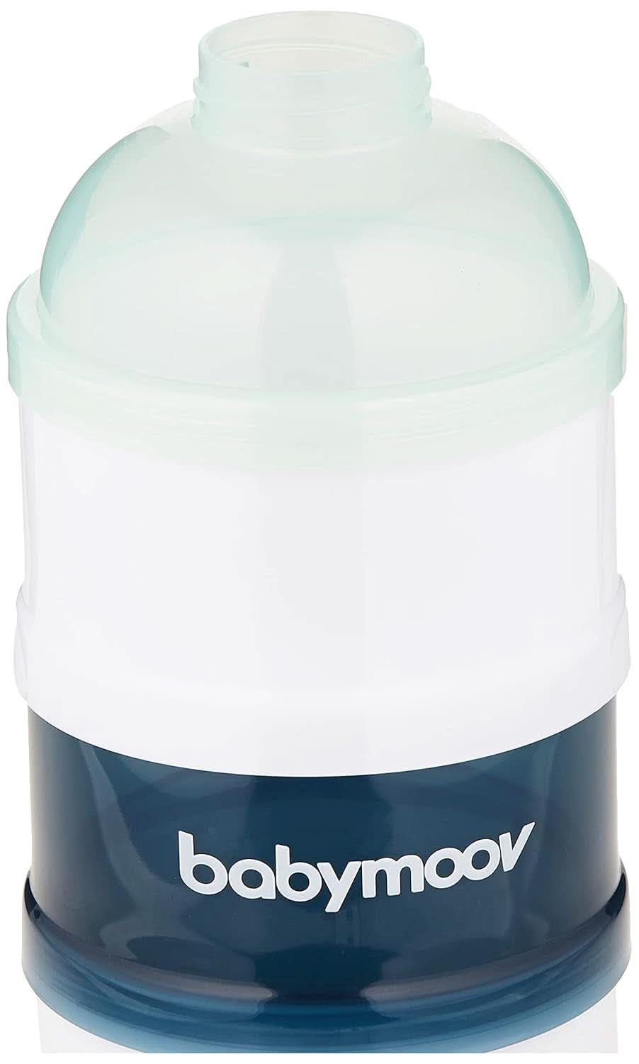 Babymoov Milchpulver-Portionierer, Arctic Blue, 4 Fächer Tillbehör Mat och Amning Bebe Naty Shop