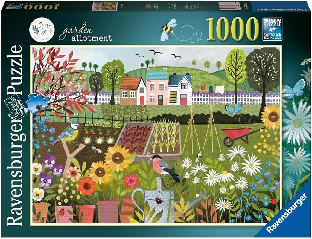 Ravensburger Puzzle 12001178 - Trädgårdslott - 1000 bitars pussel för vuxna och barn över 14 Pussel Naty Shop Gammal design