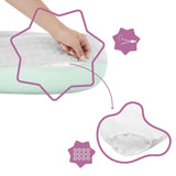 Badabulle Amningskudde och fluffig gravidkudde, 150 cm, med överdrag, ergonomisk form Tillbehör Mat och Amning Bebe Naty Shop