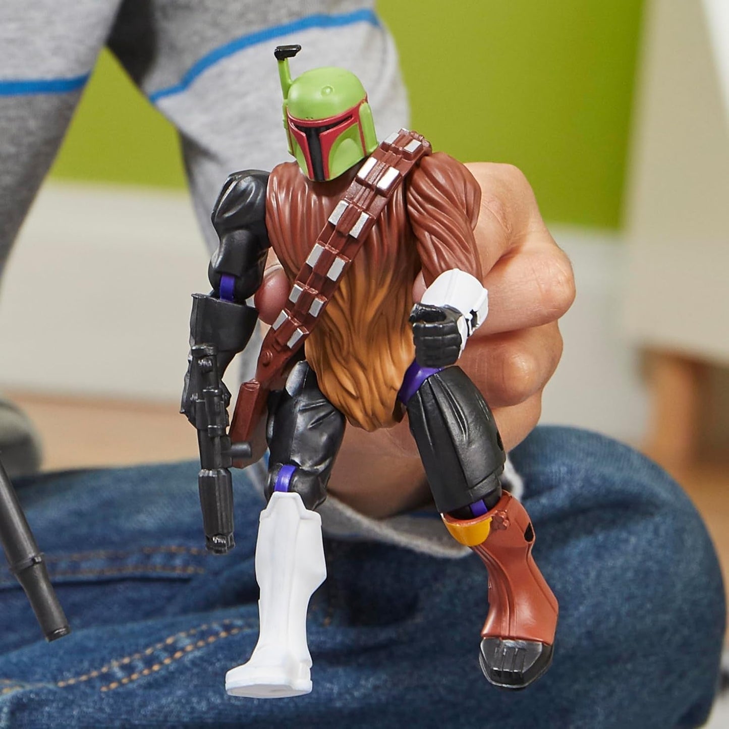 Star Wars Mixmashers Boba Fett Anpassningsbar Mix-and-Match Actionfigur och tillbehör Actionfigurer Naty Shop