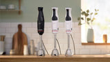 Bosch Standmixer Ergomaster Serie 4, 1000 Watt, Edelstahl-Mixstab, Zerkleinerer, Mix-/Messbecher, Schwarz Kitchen Naty Shop