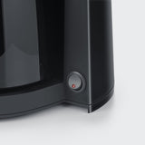 SEVERIN Filter kaffebryggare med termokanna, upp till 8 koppar kaffebryggare, attraktiv filterbryggare med isolerad karaff, svart, 1 liter, KA 9306