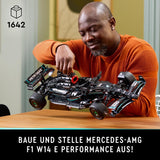LEGO Technic Mercedes-Amg F1 W14 E Performance Set för vuxna, racerbilar, hem- eller kontorsföremål, Formel 1-presenter för män, kvinnor 42171 Byggset Besuche den LEGO-Store